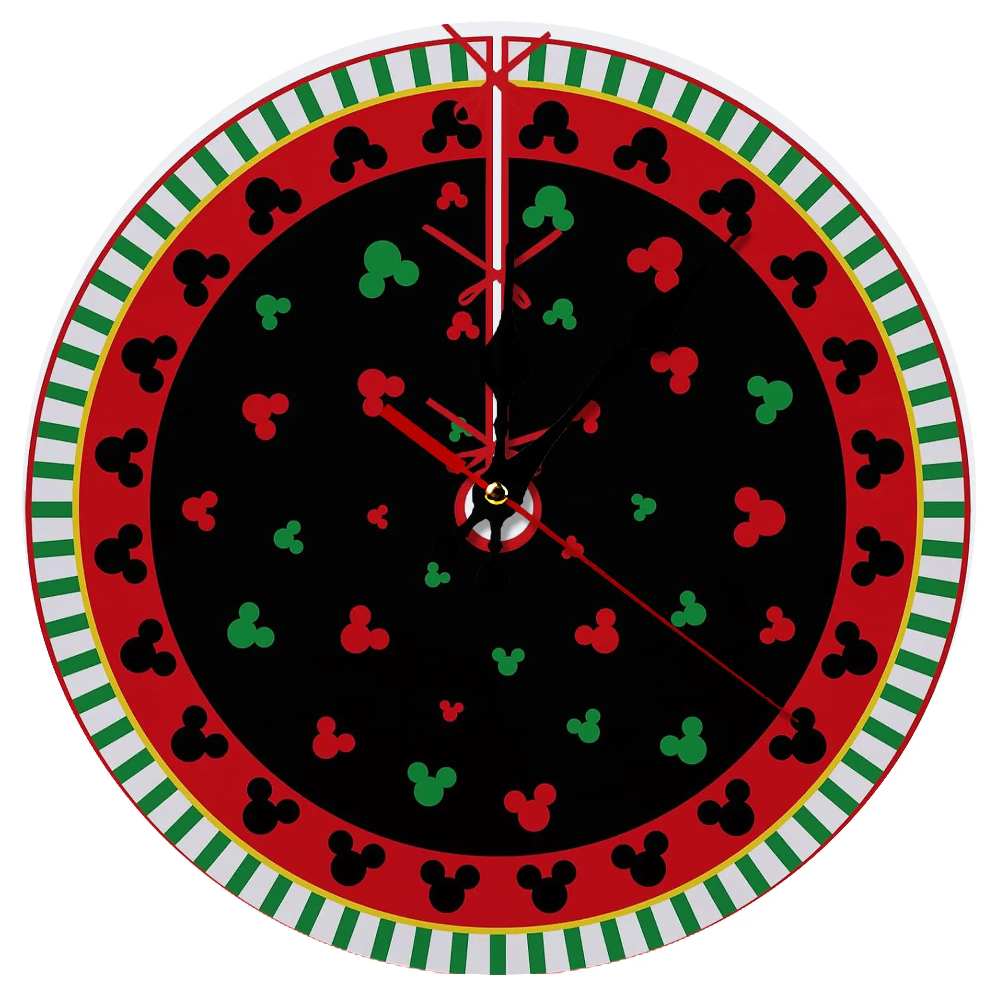 Silent Round Wall Clock – Modern & Stylish DIY Design, Durable Wood Construction, Easy To Install – Perfect For Office, Bedroom, Living Room, And More